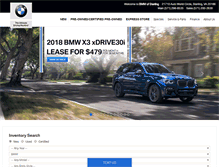 Tablet Screenshot of bmwofsterling.com